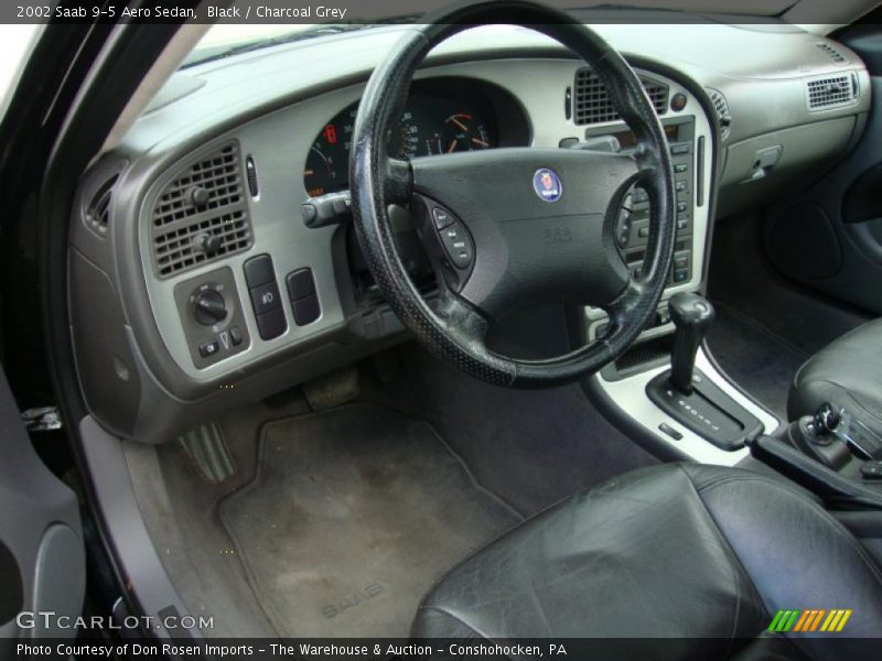Charcoal Grey Interior - 2002 9-5 Aero Sedan 
