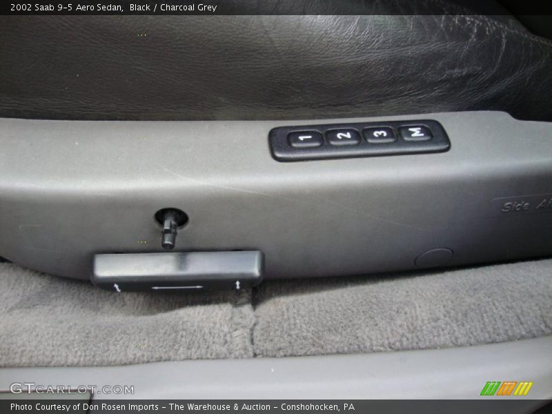 Black / Charcoal Grey 2002 Saab 9-5 Aero Sedan