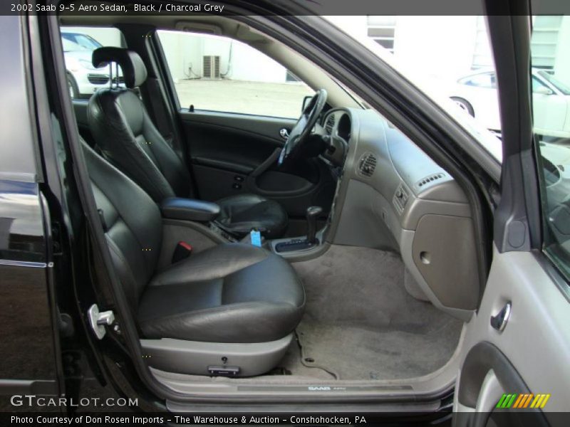 Black / Charcoal Grey 2002 Saab 9-5 Aero Sedan