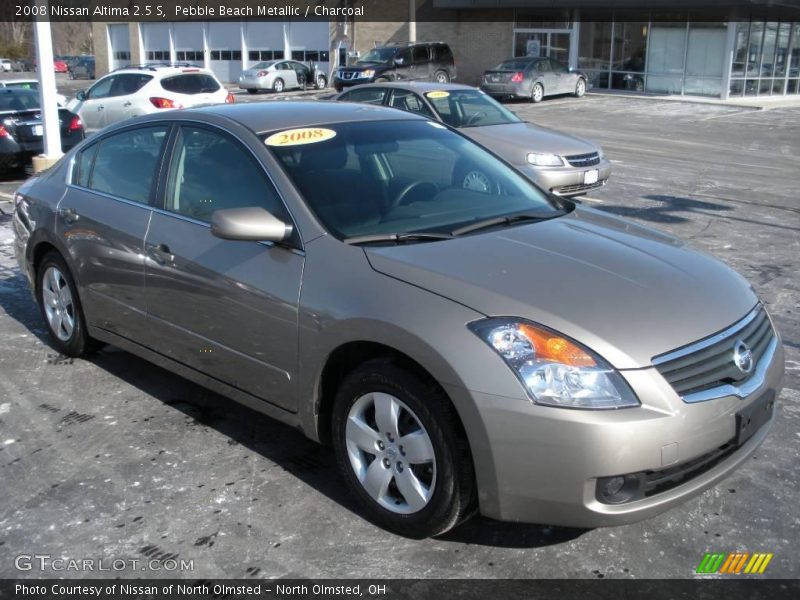 Pebble Beach Metallic / Charcoal 2008 Nissan Altima 2.5 S