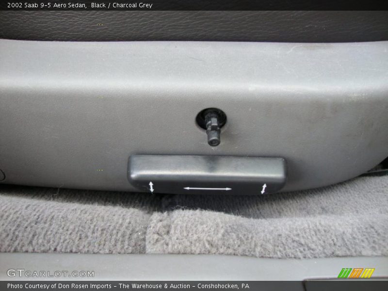 Black / Charcoal Grey 2002 Saab 9-5 Aero Sedan