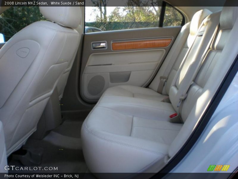 White Suede / Sand 2008 Lincoln MKZ Sedan