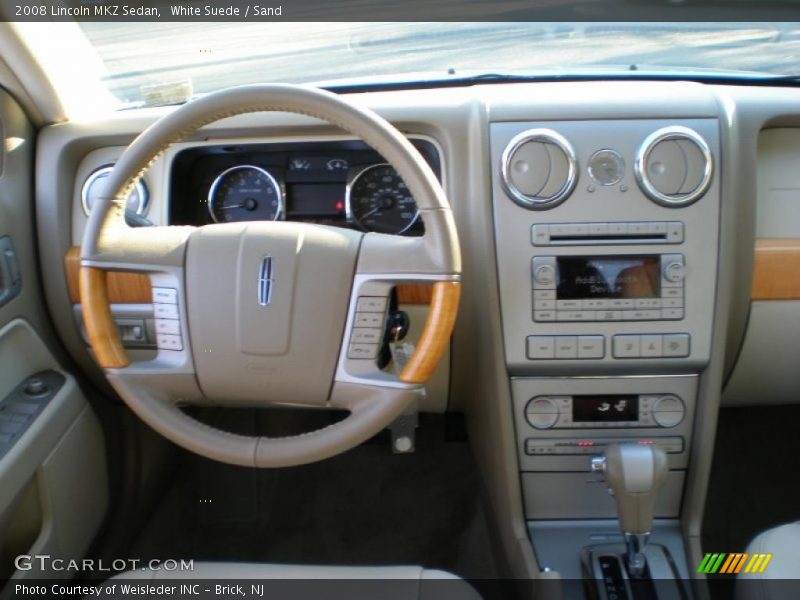 White Suede / Sand 2008 Lincoln MKZ Sedan