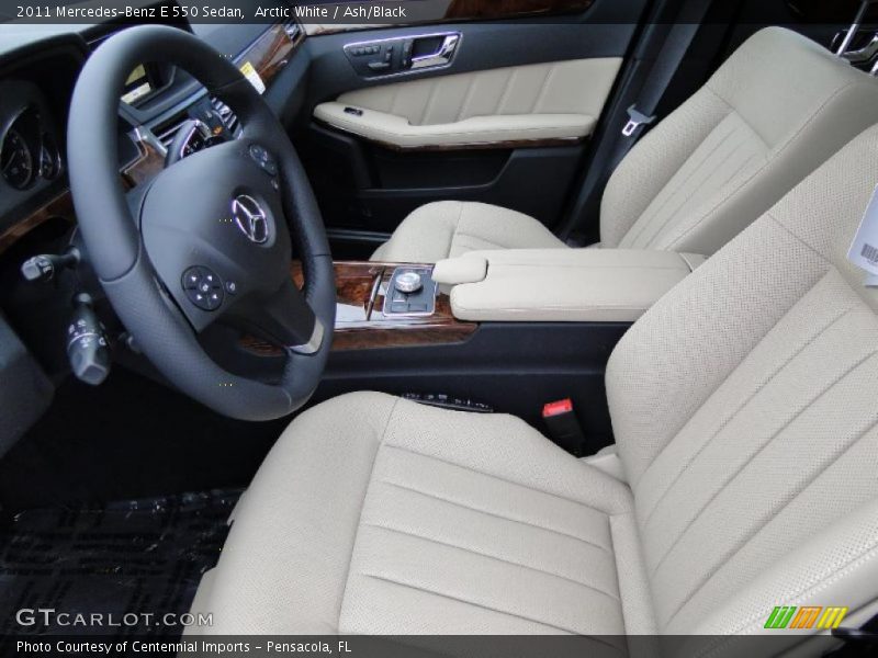  2011 E 550 Sedan Ash/Black Interior