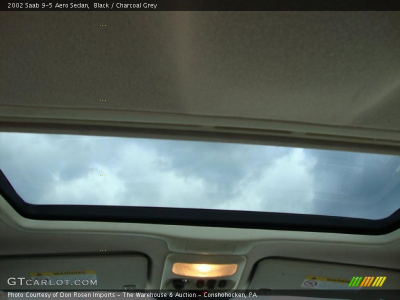 Black / Charcoal Grey 2002 Saab 9-5 Aero Sedan