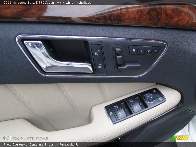 Controls of 2011 E 550 Sedan