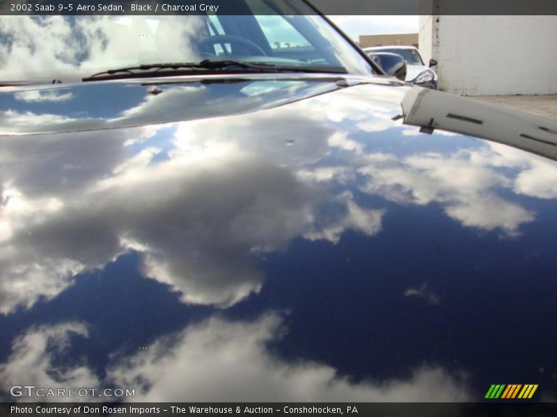 Black / Charcoal Grey 2002 Saab 9-5 Aero Sedan