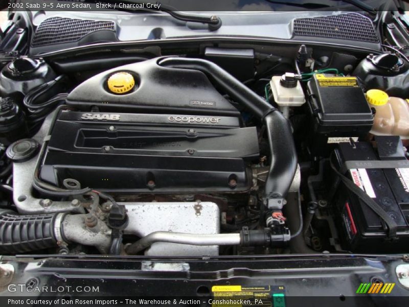  2002 9-5 Aero Sedan Engine - 2.3 Liter Turbocharged DOHC 16-Valve 4 Cylinder