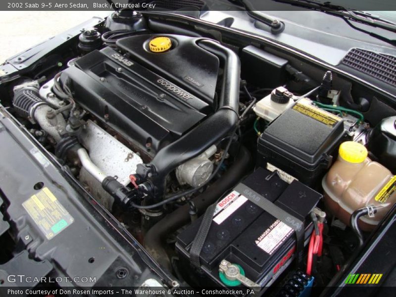  2002 9-5 Aero Sedan Engine - 2.3 Liter Turbocharged DOHC 16-Valve 4 Cylinder