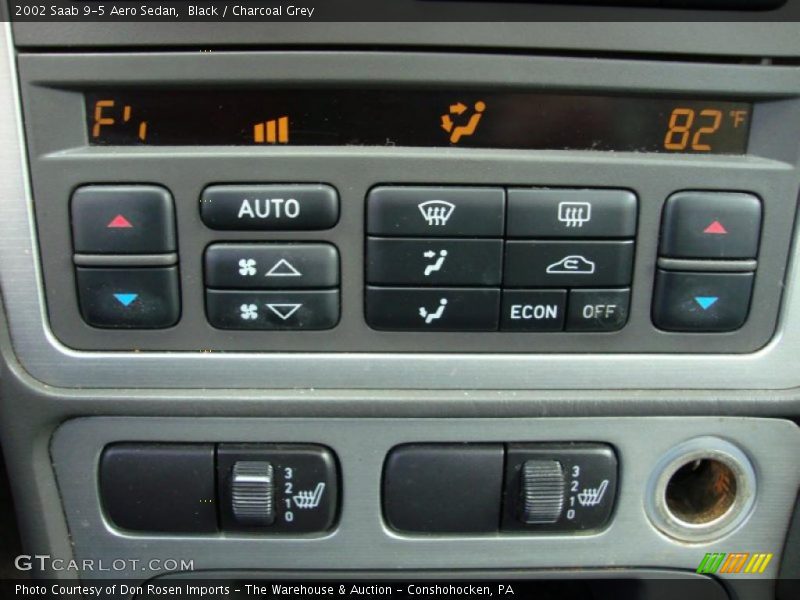 Controls of 2002 9-5 Aero Sedan