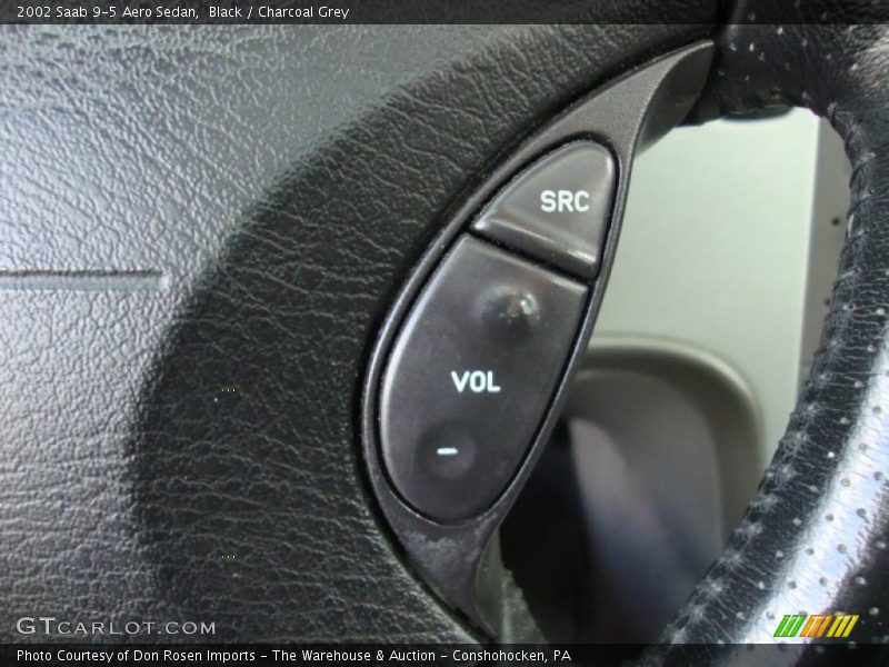 Black / Charcoal Grey 2002 Saab 9-5 Aero Sedan