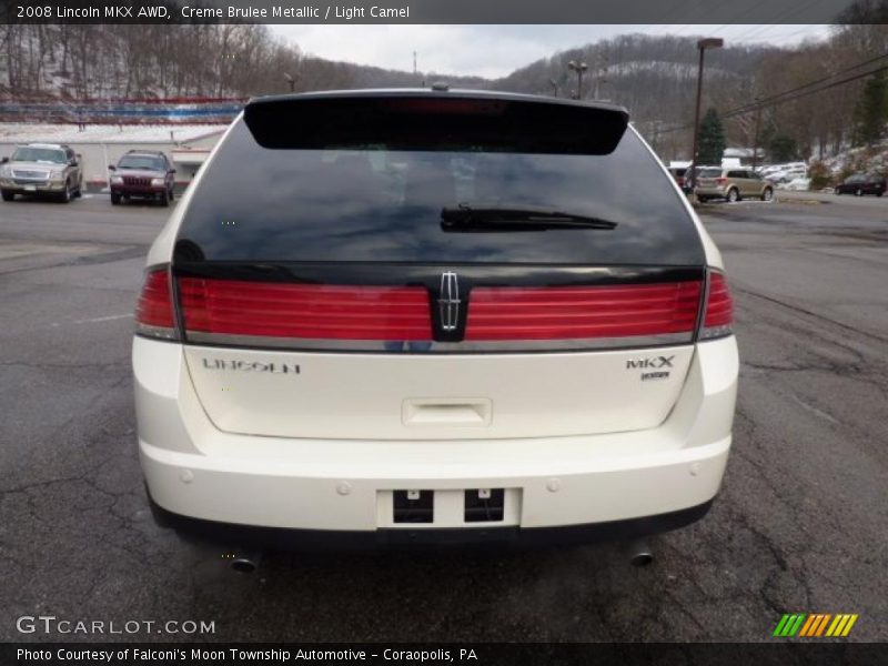 Creme Brulee Metallic / Light Camel 2008 Lincoln MKX AWD