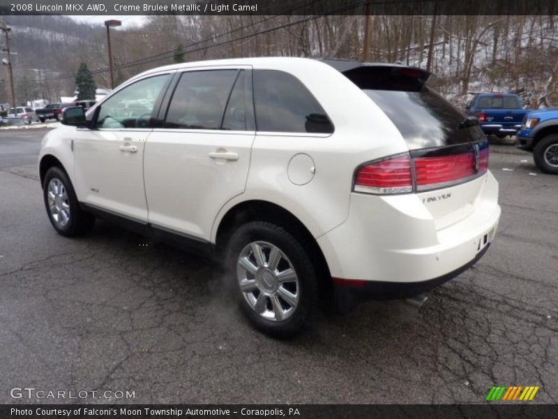 Creme Brulee Metallic / Light Camel 2008 Lincoln MKX AWD