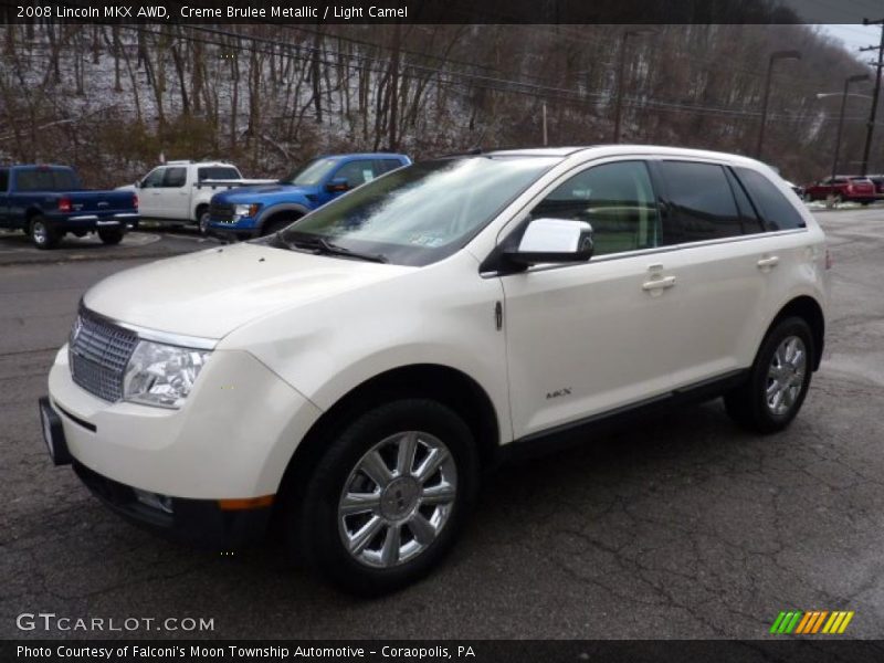 Creme Brulee Metallic / Light Camel 2008 Lincoln MKX AWD