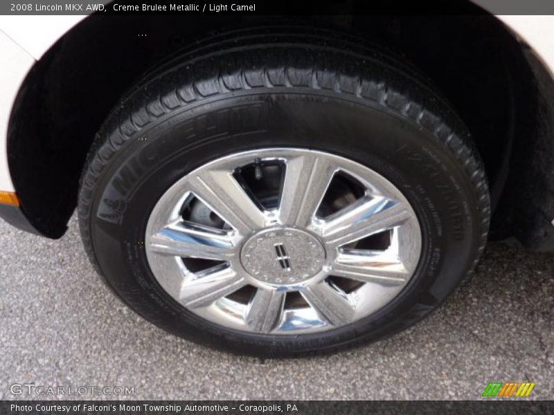 Creme Brulee Metallic / Light Camel 2008 Lincoln MKX AWD