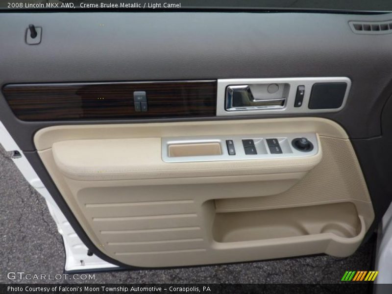 Creme Brulee Metallic / Light Camel 2008 Lincoln MKX AWD