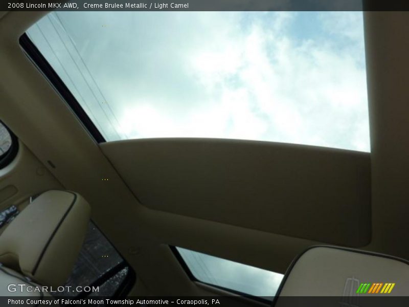 Creme Brulee Metallic / Light Camel 2008 Lincoln MKX AWD