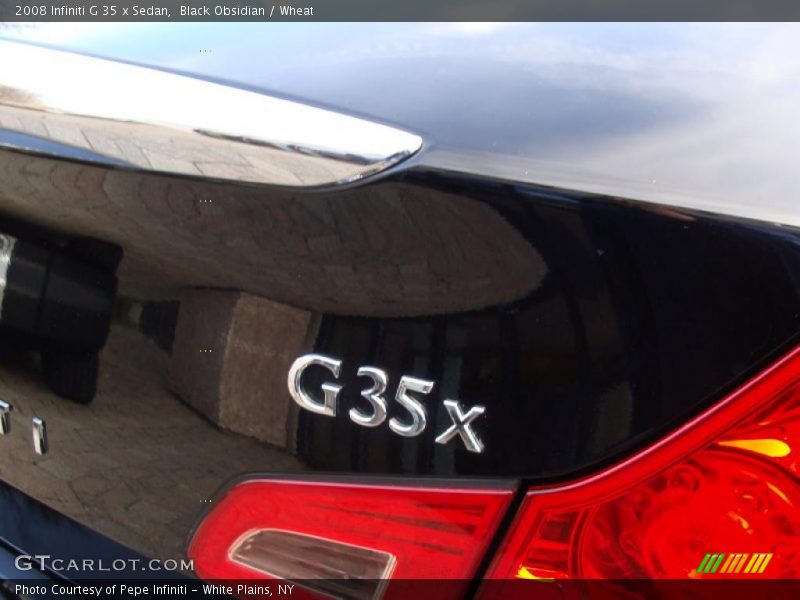 Black Obsidian / Wheat 2008 Infiniti G 35 x Sedan