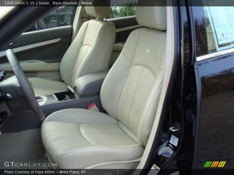 Black Obsidian / Wheat 2008 Infiniti G 35 x Sedan