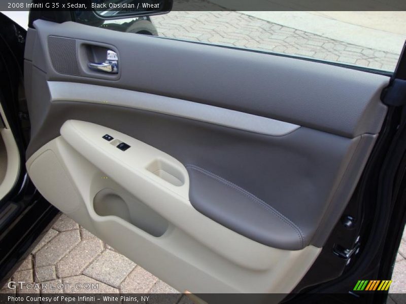 Black Obsidian / Wheat 2008 Infiniti G 35 x Sedan