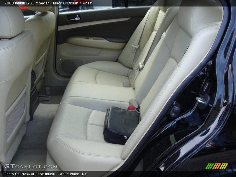 Black Obsidian / Wheat 2008 Infiniti G 35 x Sedan