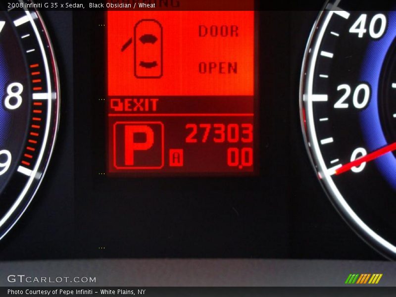Black Obsidian / Wheat 2008 Infiniti G 35 x Sedan