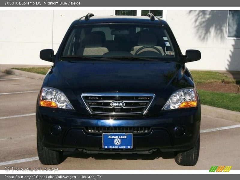 Midnight Blue / Beige 2008 Kia Sorento LX