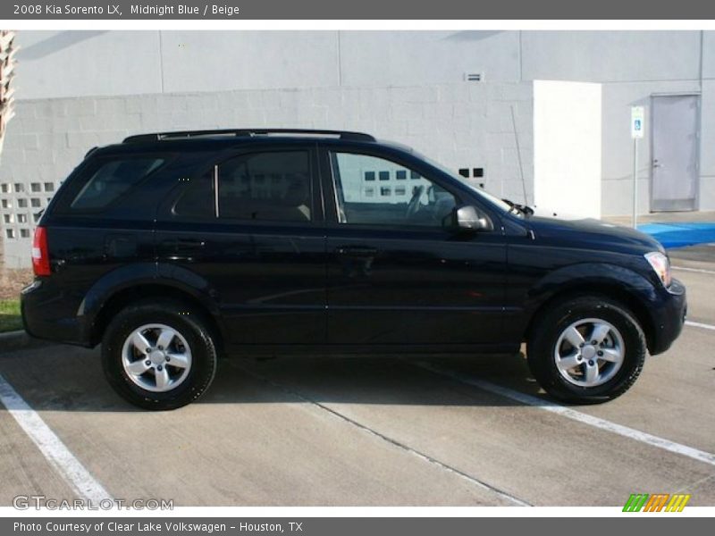 Midnight Blue / Beige 2008 Kia Sorento LX