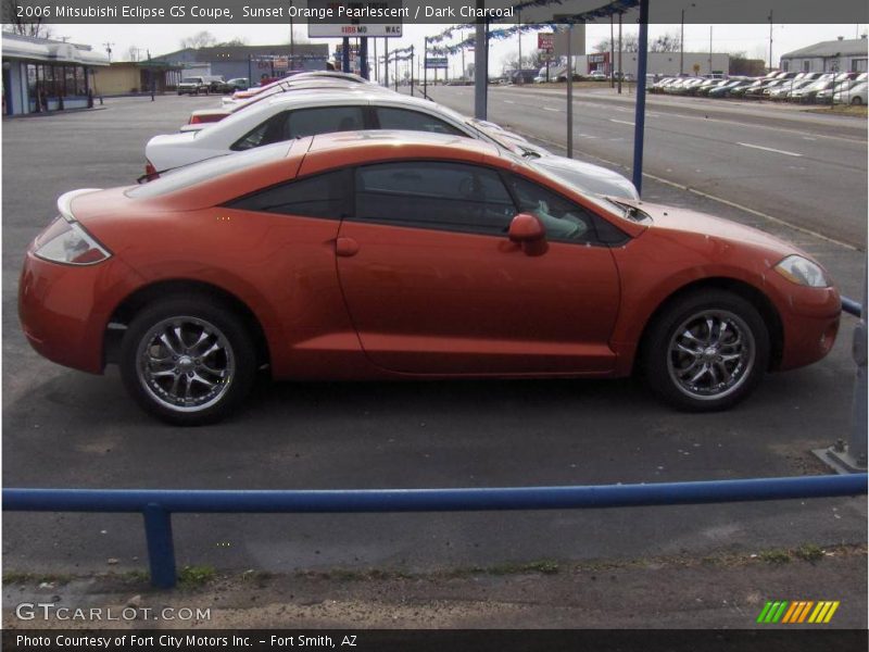 Sunset Orange Pearlescent / Dark Charcoal 2006 Mitsubishi Eclipse GS Coupe