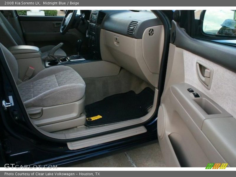 Midnight Blue / Beige 2008 Kia Sorento LX