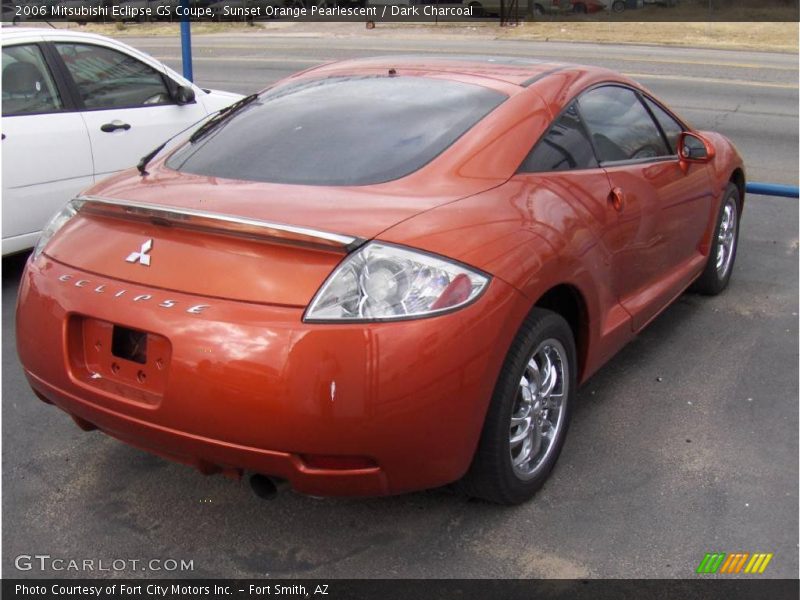 Sunset Orange Pearlescent / Dark Charcoal 2006 Mitsubishi Eclipse GS Coupe