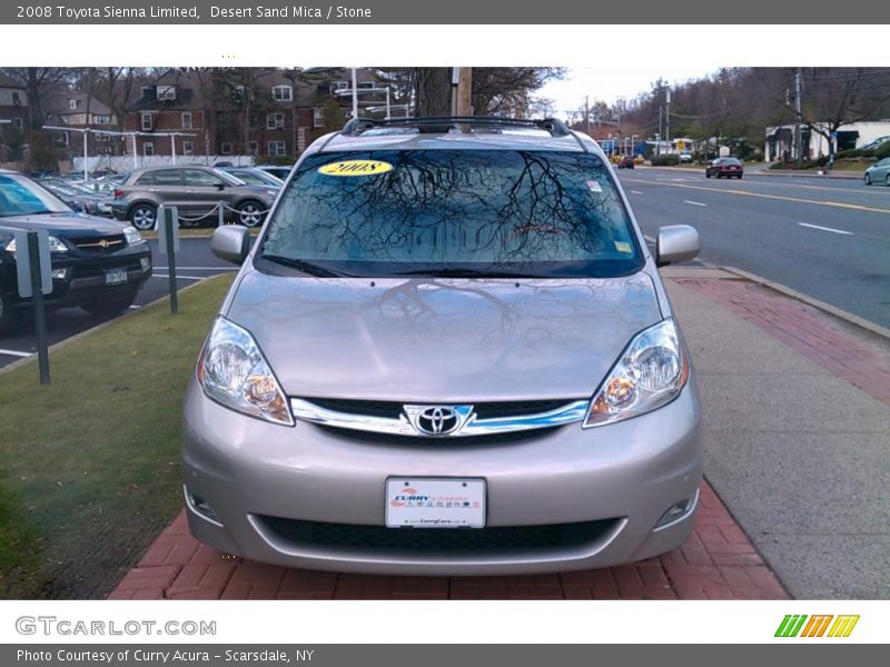 Desert Sand Mica / Stone 2008 Toyota Sienna Limited
