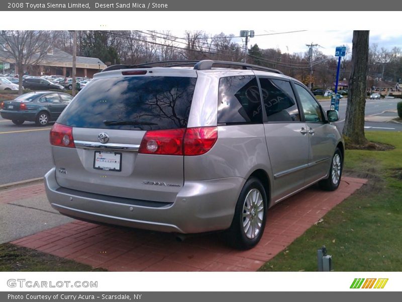 Desert Sand Mica / Stone 2008 Toyota Sienna Limited