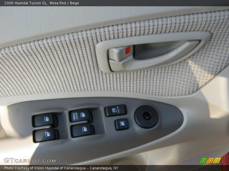 Mesa Red / Beige 2006 Hyundai Tucson GL