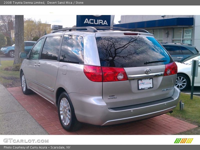 Desert Sand Mica / Stone 2008 Toyota Sienna Limited