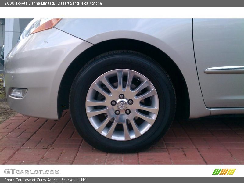 Desert Sand Mica / Stone 2008 Toyota Sienna Limited