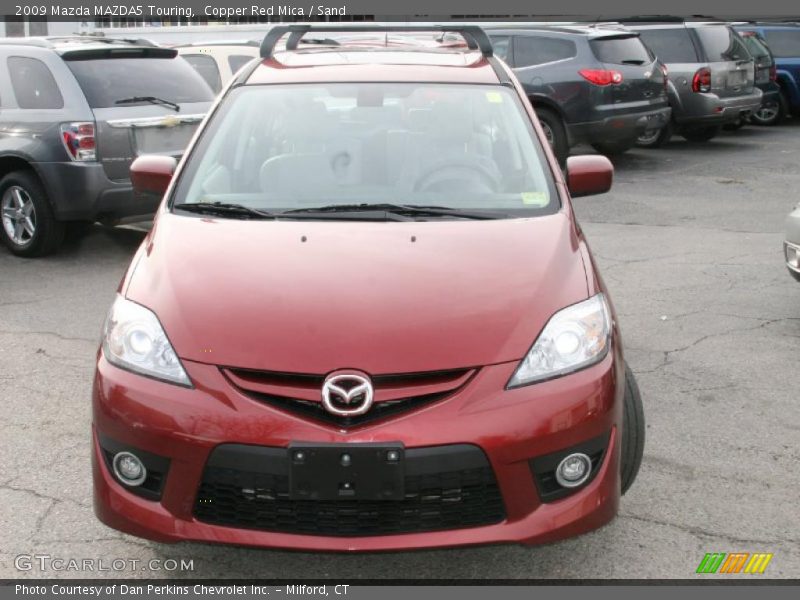 Copper Red Mica / Sand 2009 Mazda MAZDA5 Touring