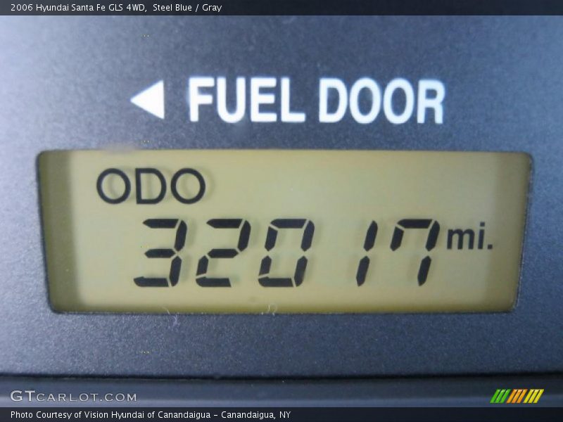 Steel Blue / Gray 2006 Hyundai Santa Fe GLS 4WD