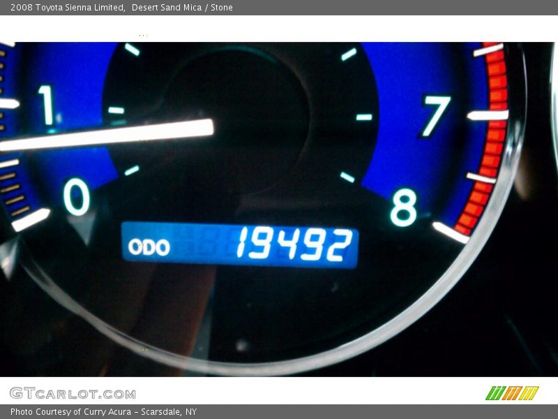 Desert Sand Mica / Stone 2008 Toyota Sienna Limited