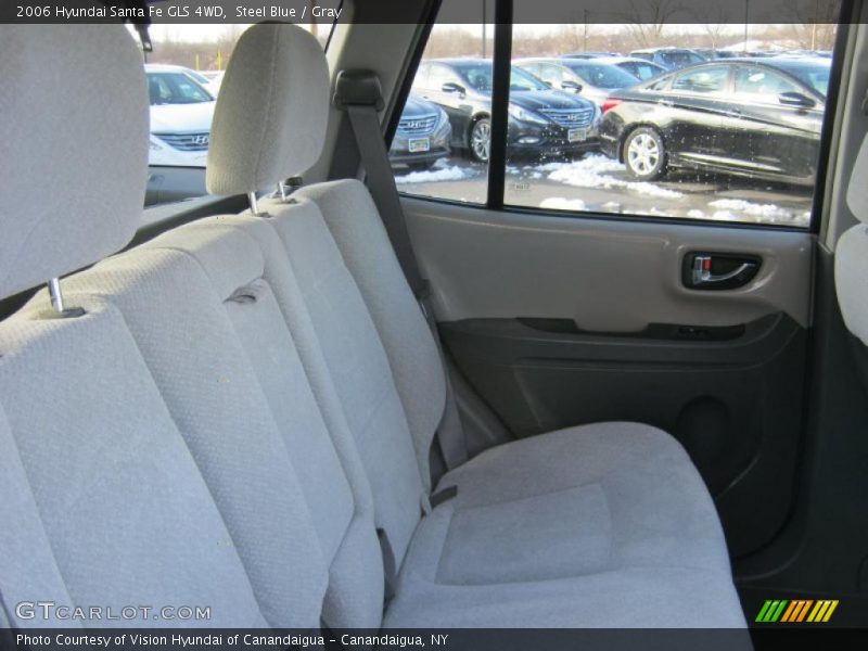 Steel Blue / Gray 2006 Hyundai Santa Fe GLS 4WD