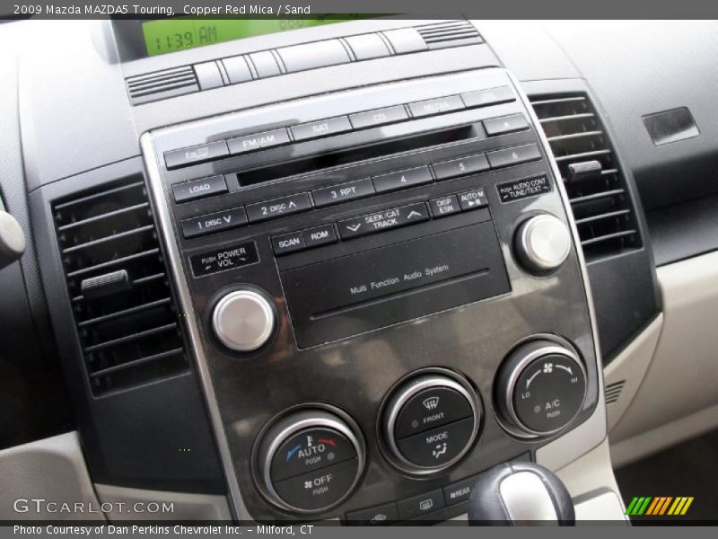 Controls of 2009 MAZDA5 Touring