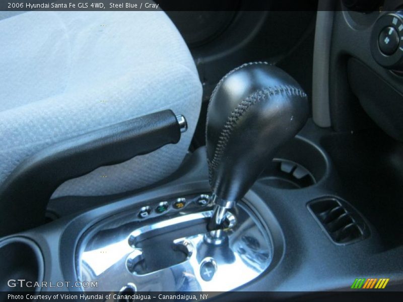Steel Blue / Gray 2006 Hyundai Santa Fe GLS 4WD