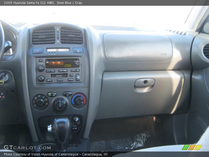 Steel Blue / Gray 2006 Hyundai Santa Fe GLS 4WD