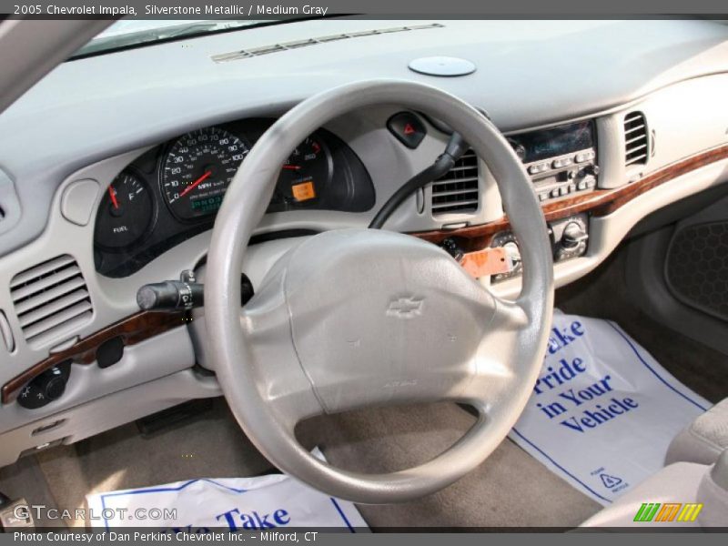Silverstone Metallic / Medium Gray 2005 Chevrolet Impala