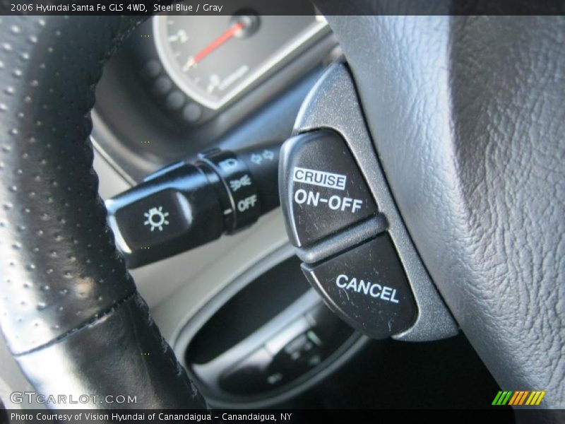 Steel Blue / Gray 2006 Hyundai Santa Fe GLS 4WD