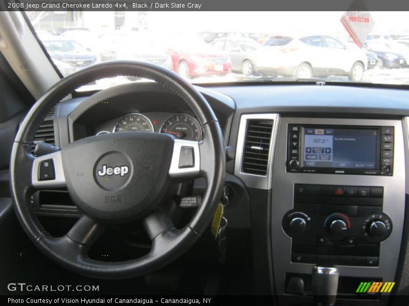 Black / Dark Slate Gray 2008 Jeep Grand Cherokee Laredo 4x4