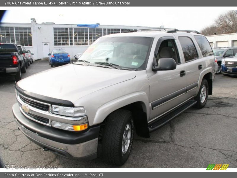 Silver Birch Metallic / Gray/Dark Charcoal 2004 Chevrolet Tahoe LS 4x4