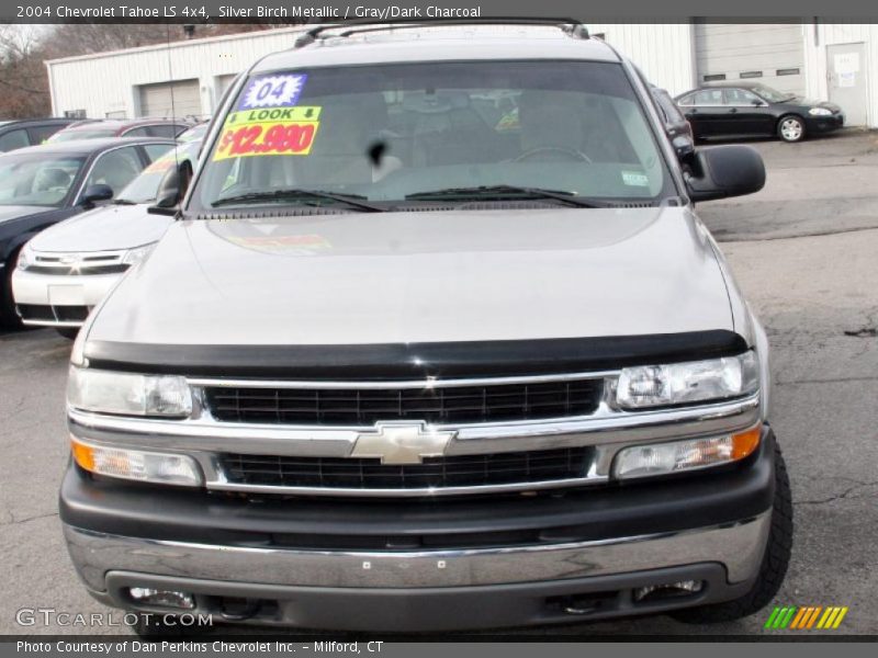 Silver Birch Metallic / Gray/Dark Charcoal 2004 Chevrolet Tahoe LS 4x4