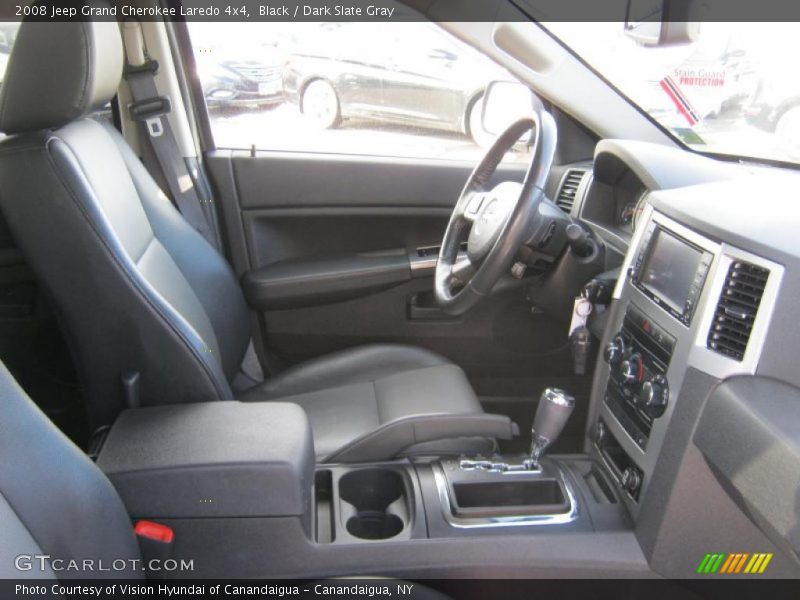 Black / Dark Slate Gray 2008 Jeep Grand Cherokee Laredo 4x4