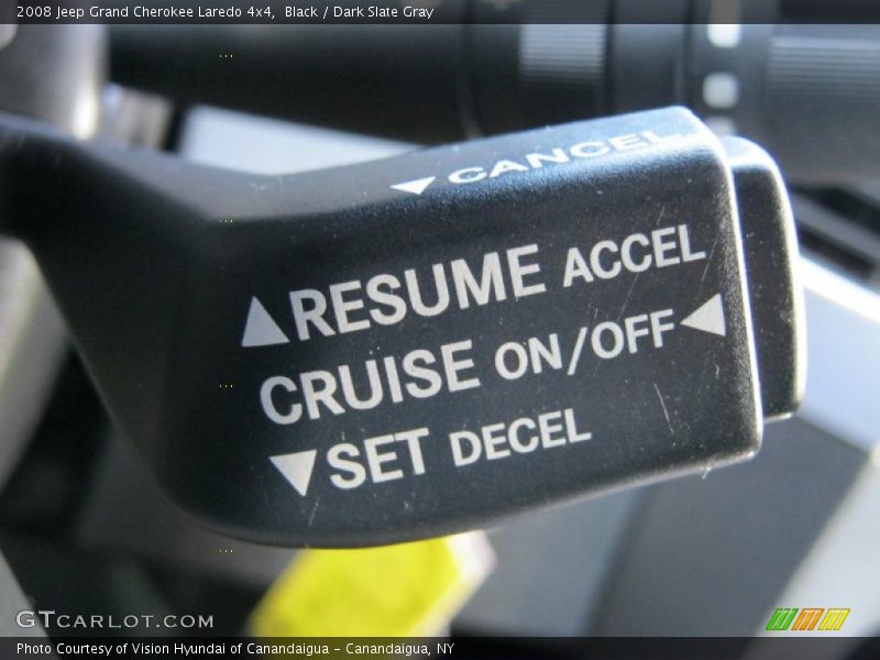Black / Dark Slate Gray 2008 Jeep Grand Cherokee Laredo 4x4